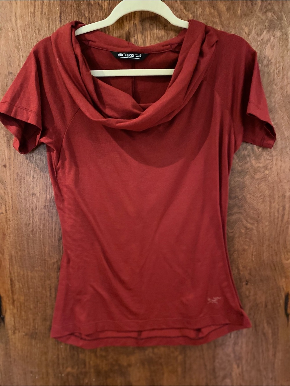 Arc'teryx Deep Red Women's Short Sleeve Top